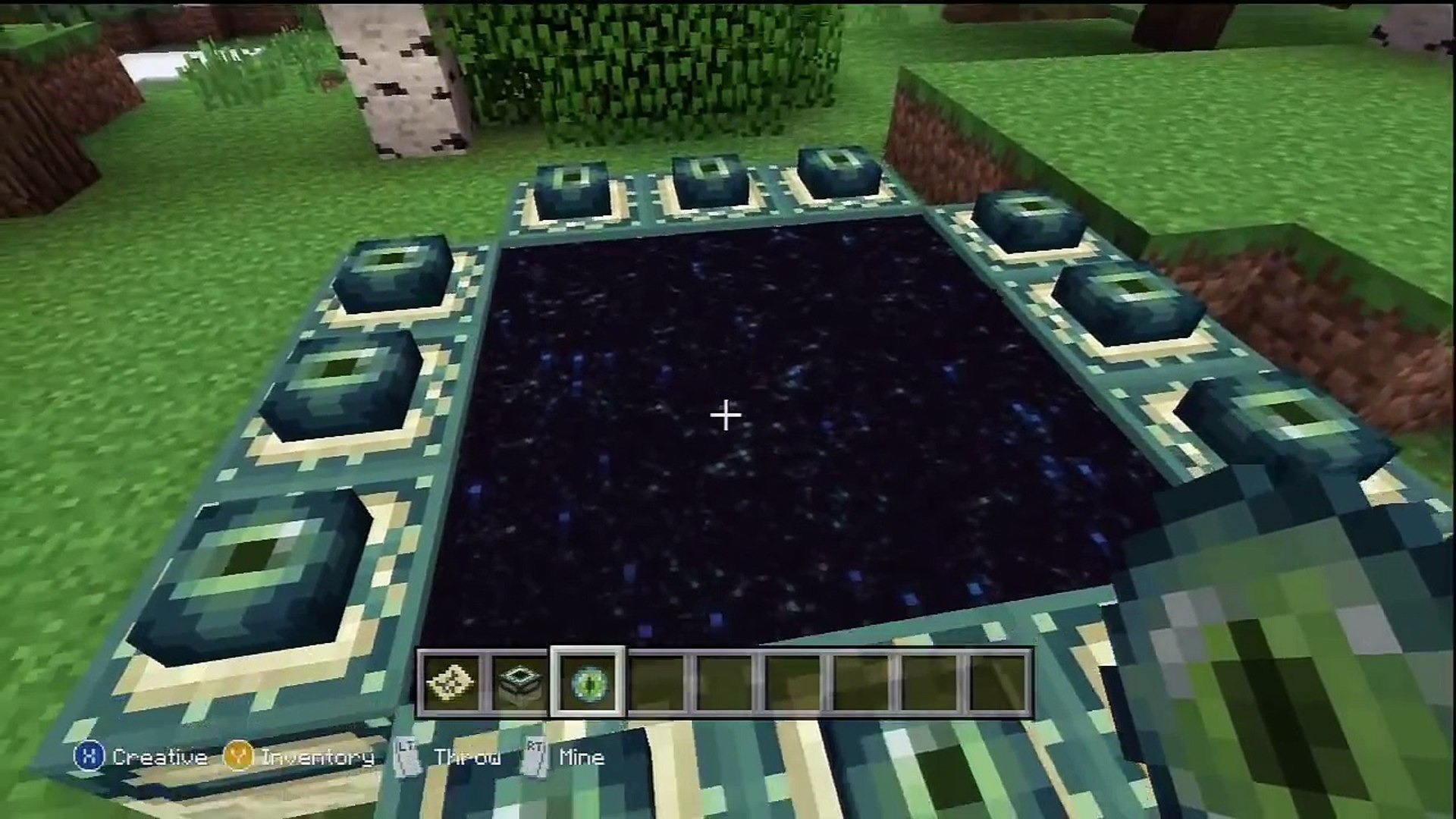 aangrenzend Spuug uit Parelachtig How to build a End Portal Minecraft Xbox 360 - video Dailymotion