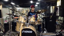 Drum Solo on My New Sonor Drum Kit!!
