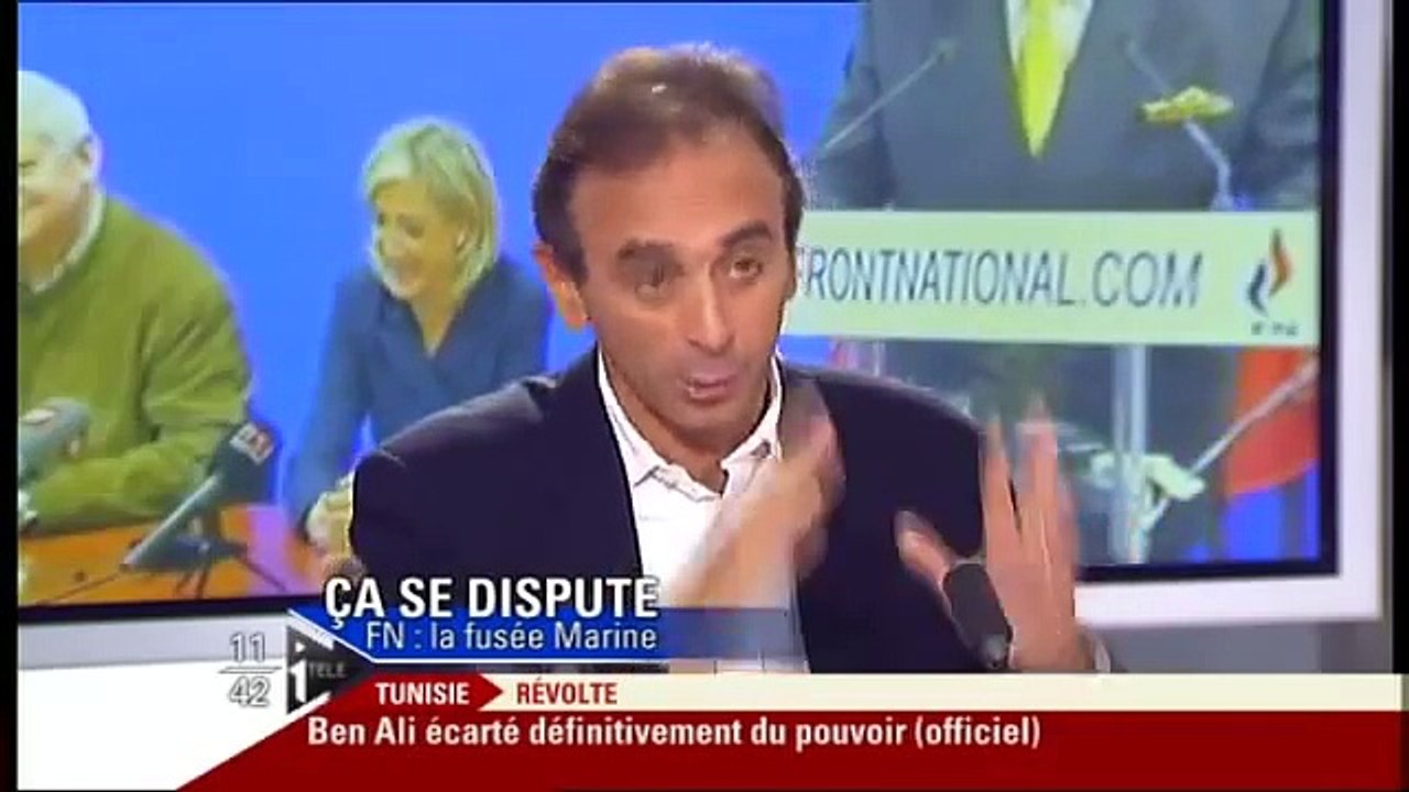 Zemmour vs Domenach - 15/01/11 - "Ça se dispute"
