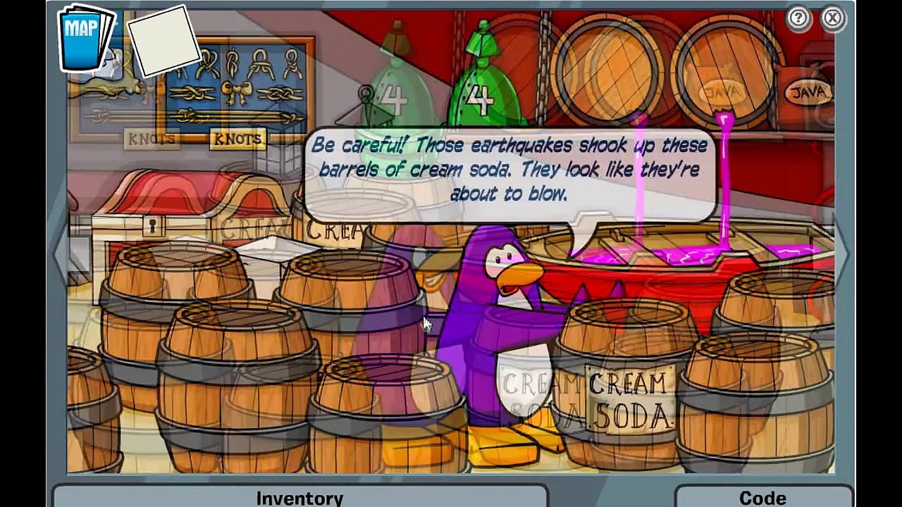 Club Penguin Mission 8 - Mysterious Tremors Walkthrough/Cheats