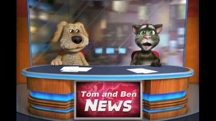 Talking Tom & Ben News fight in Tamil