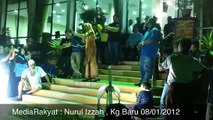 MediaRakyat Newsflash: Nurul Izzah, Kg Baru 08/01/2012