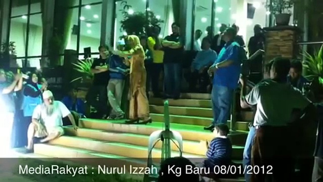 MediaRakyat Newsflash: Nurul Izzah, Kg Baru 08/01/2012