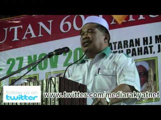 Mat Sabu: Ceramah Perdana Air Hitam (Part 1/3)