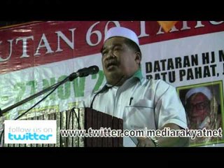 Mat Sabu: Ceramah Perdana Air Hitam (Part 2/3)