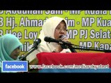 Haniza Talha: Barisan Nasional Sudah Gelisah Sebab Popularity Mereka Semakin Menurun