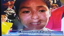 Inés Melchor campeona sudamericana de 10 mil metros en la Videna