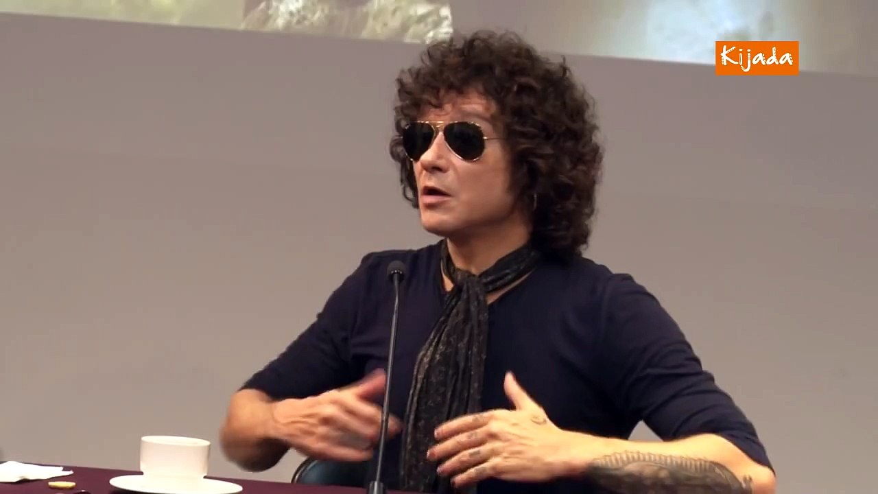 Enrique Bunbury en Lima 2014 - Conferencia