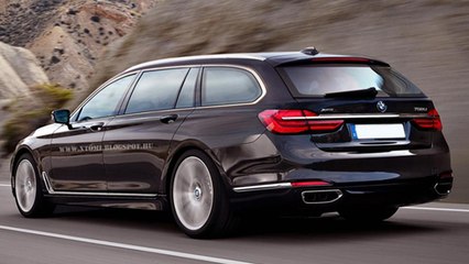 2016 BMW 7-Series Touring Rendered