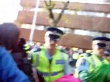 Police Picking Student Protesters off Auckland New Zealand