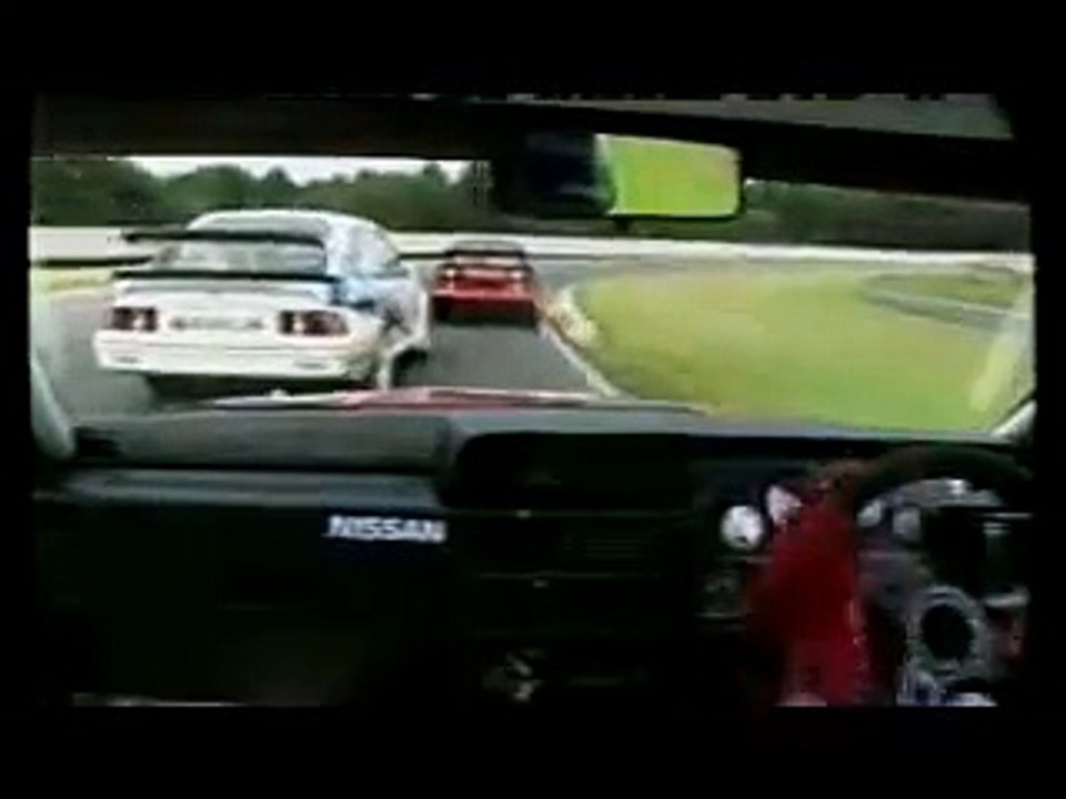 ETCC 1988 Zolder - Ford Sierra RS500 vs Nissan Skyline GTS-R (HR31)