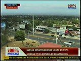 100 % NOTICIAS  NUEVAS CONSTRUCCION VIENTO EN POPA EN MANAGUA  03 FEB 2015