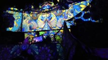 Amazing psychedelic decoration - by Psy-Pix & ReSorb (mapping on backdrops)