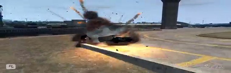 GTA 4 IV PC McLAREN F1  CRASH TESTING HD 1080p
