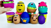 Egg Surprises Play Doh Toys WWE Mashems Mickey Mouse Clubhouse Kinder Surprise Eggs McDonalds Toy