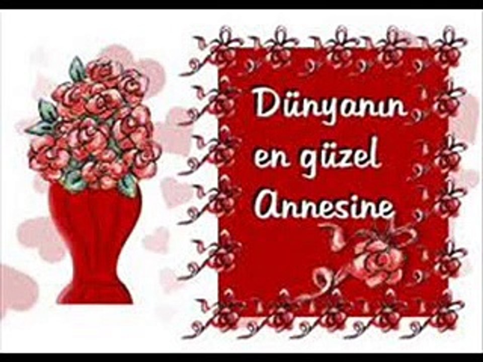 Anneler günü çocuk şarkısı