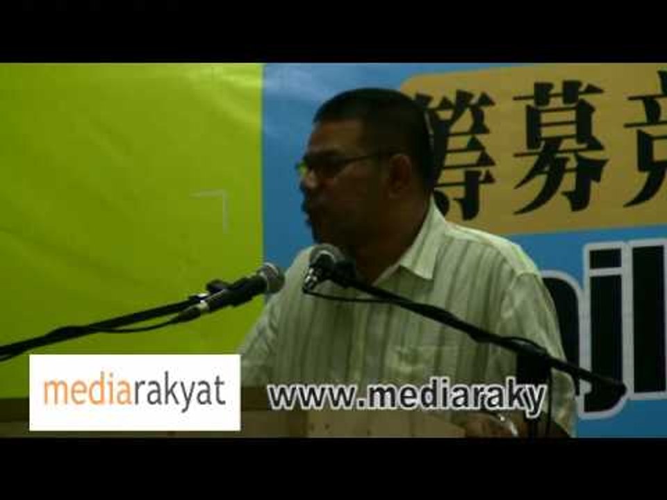 Saifuddin Nasution: Kita Mempunyai  Peluang Yg Terbaik Utk Mengalahkan BN Pada PRU13