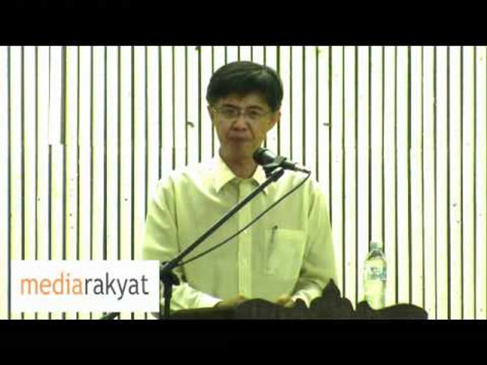 Tian Chua: Kita Turun Sebagai Warga Negara Malaysia Yang Cintakan Negara Kita