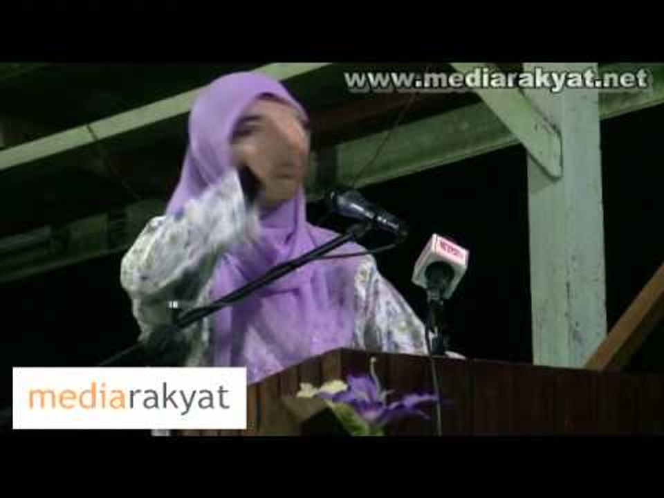 Siti Aishah S. Ismail: Najib Ingat Putrajaya Bapak Dia Punya