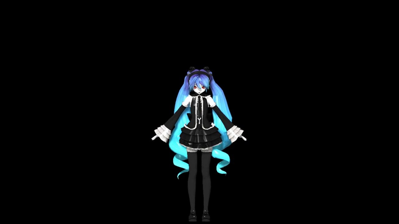 The Intense Singing Of Hatsune Miku MMD Live !