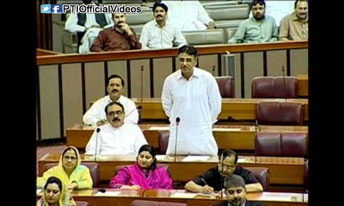 Asad Umar in NA