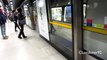 London Underground Jubilee Line 1996 Tube Stock at Canary Wharf station