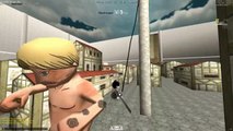 SlyFoxHound's tribute to Attack on titan tribute game
