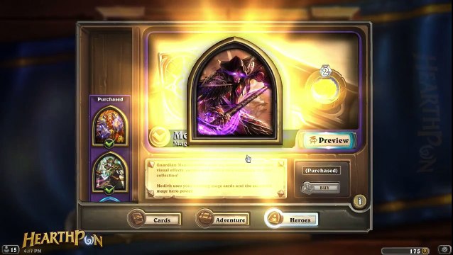 New Heroes Shop UI, Collection Manager, and Hero Picker - Hearthstone Patch 9166
