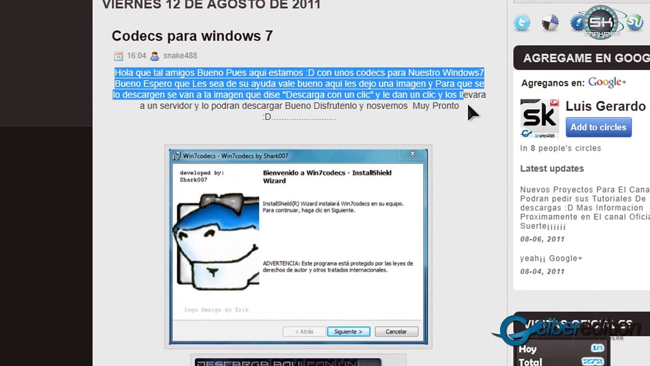 [Como Descargar e Instalar Codecs Para Windows 7][De audio y video][Mejor Explicado][Gratis y full]