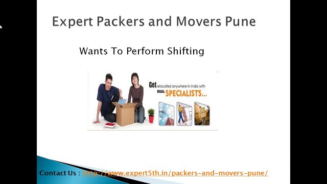 Packers and Movers in Pune @ expert5th.in/packers-and-movers-pune/