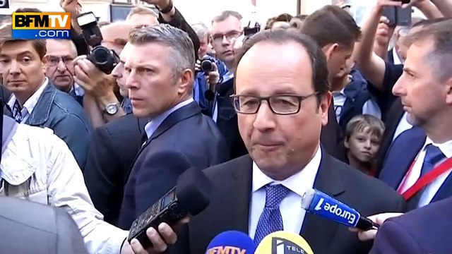Hollande est-il en campagne au Mans? Ce n'est pas la saison , répond le président