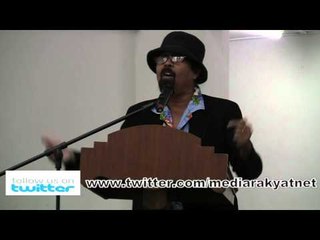 Hishamuddin Rais: We have Been Stupified For The Past 54 Years, The Time Is Now To Overthrow UMNO