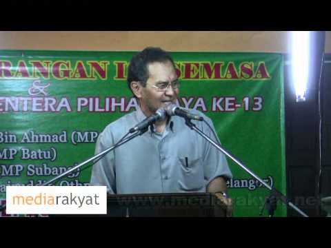 Kg Melayu Sg Buloh: Dr Dzulkefly (Part 3 of 3)
