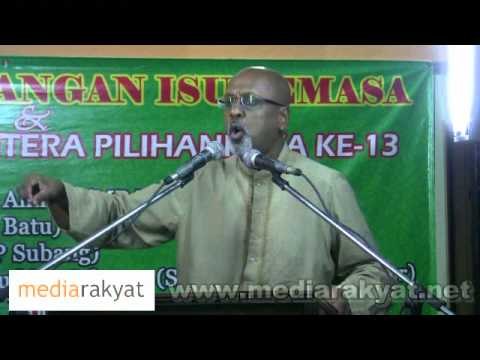 Sivarasa Rasiah: Masa Sudah Sampai Untuk Perubahan Di Malaysia