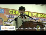 Tian Chua: Undang2 UMNO Barisan Nasional Jadikan Negara Kita Negara Sumpah2