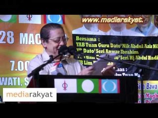 Download Video: Lim Kit Siang: Malaysian Politics Has Never Been As Dirty As The Last 1 Week