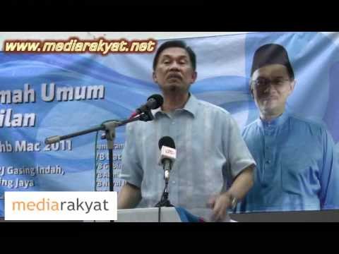 Anwar Ibrahim: Ubah Sekarang, Selamatkan Malaysia, Gasing PJ (Part 2 of 5)