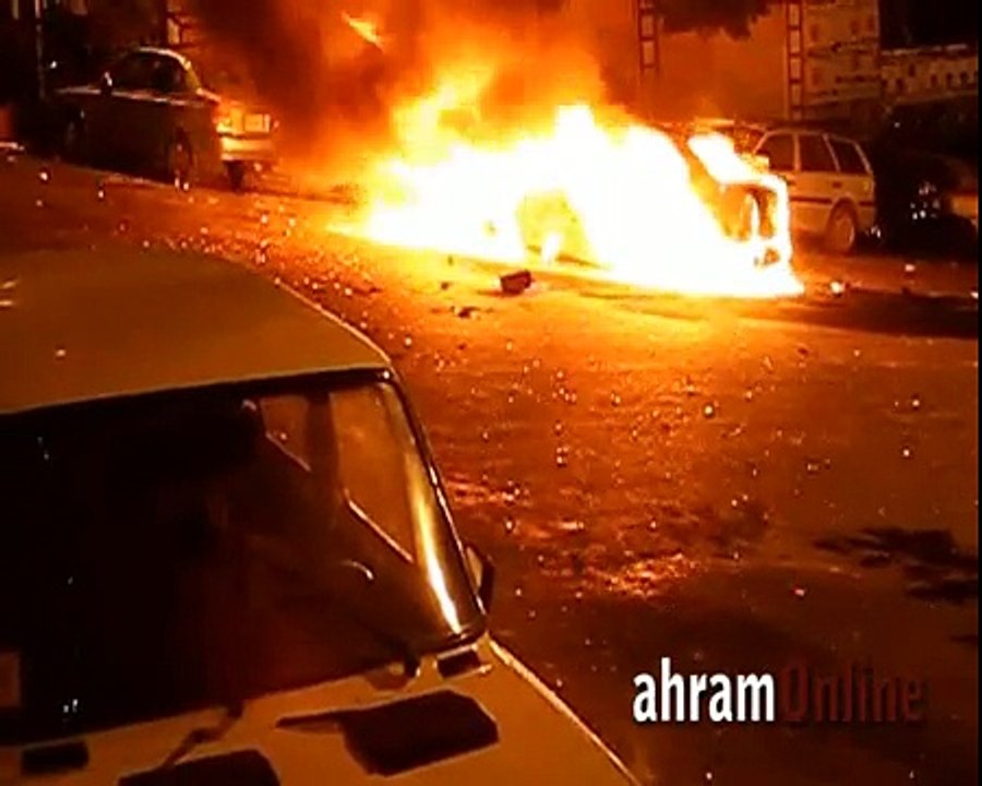 Explosion hits Alexandria church