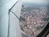 Landing Tan Son Nhat, Ho Chi Minh City intl Airport, Vietnam.