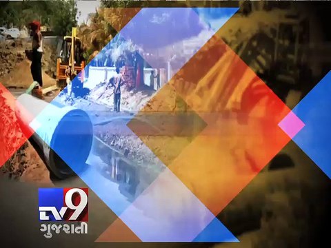 Dug-up roads, showers make life hell for city residents - Tv9 Gujarati