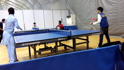 Unbelievable video ( table tennis without hand ) Friends of Paraplegics