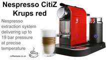 Nespresso CitiZ Krups Red Uk Coffee Machine Review