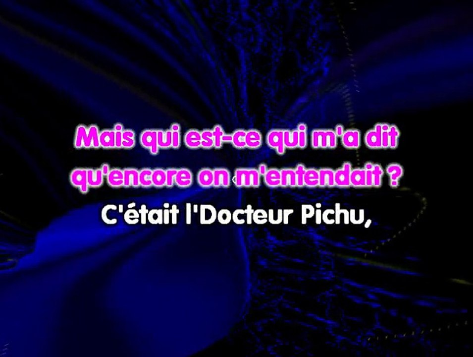 KARAOKE PARODIE CARLA BRUNI - Quelqu'un m'a dit