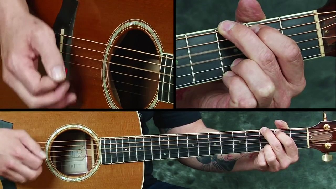 Learn to play Alan Jackson Gone Country easy acoustic guitar song lesson with chords and melody