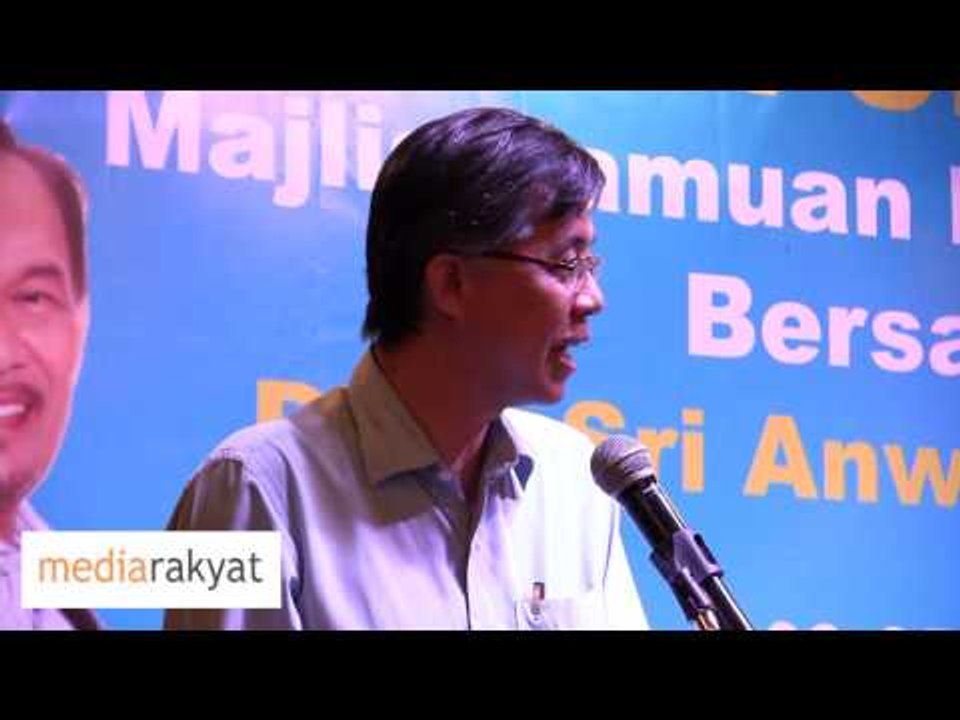 Tian Chua: Kita Jangan Lupa Pada Asalnya, Kenapa Kita Dalam Parti?