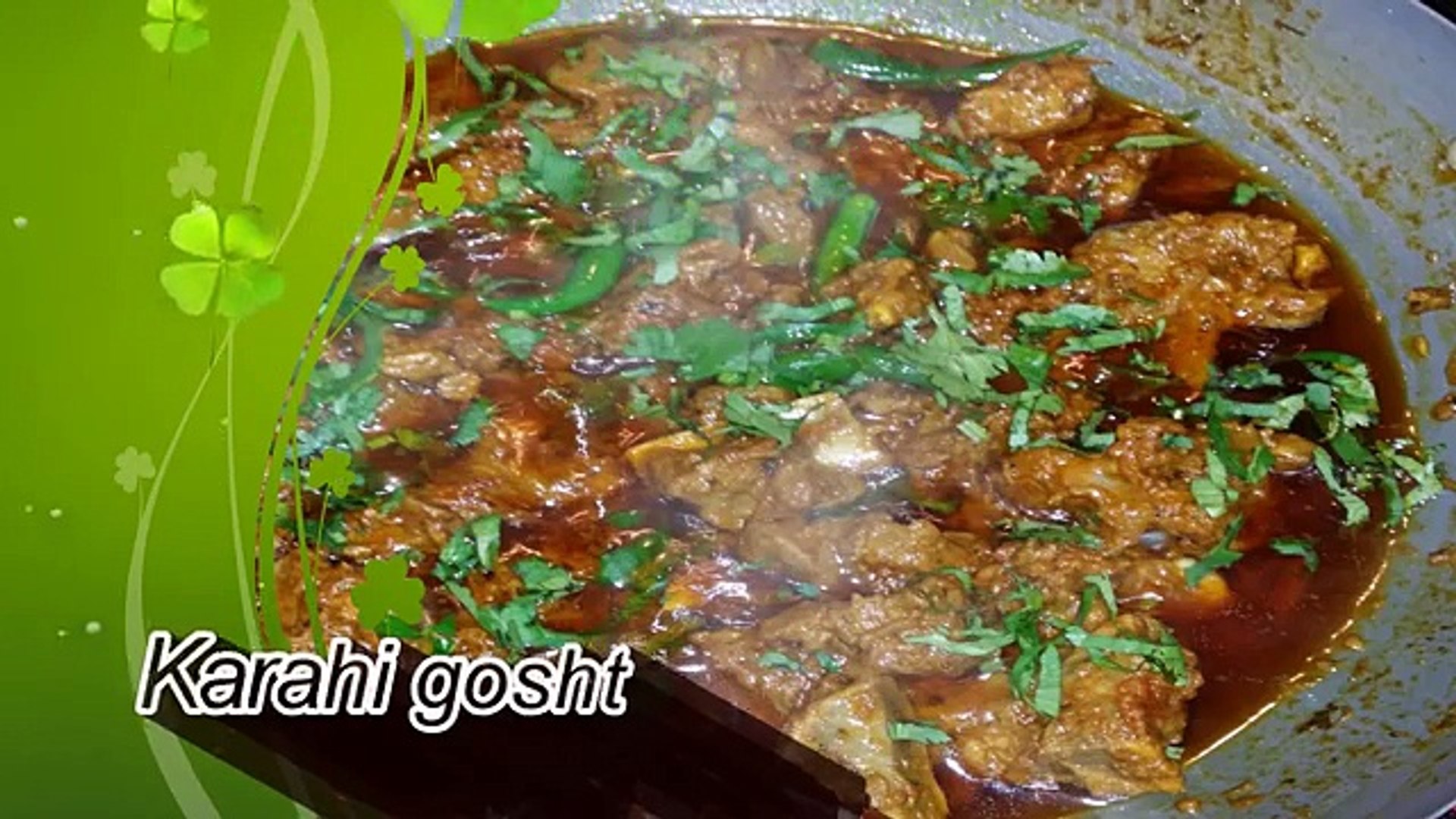 Mutton Karahi Gosht Recipes Video Dailymotion
