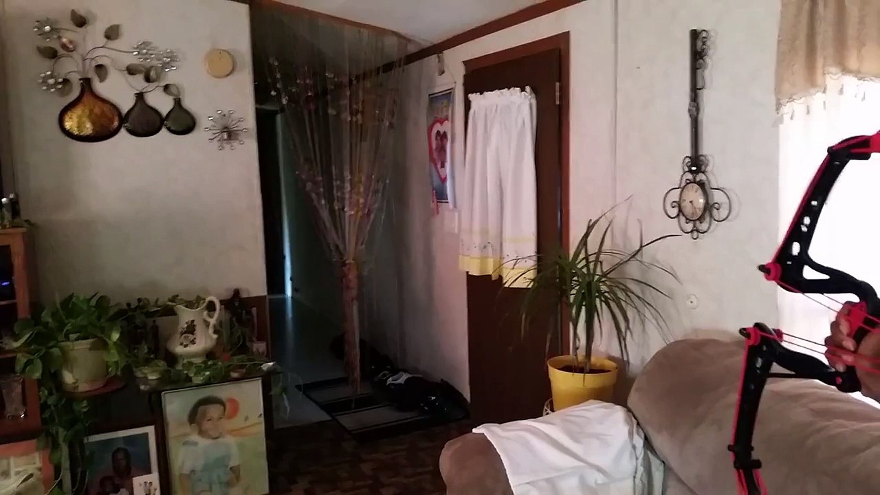 Epic fail bow and arrow shot