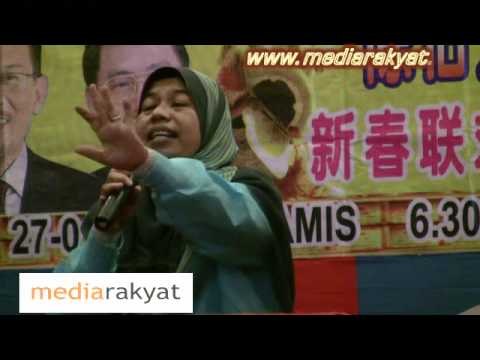 Tenang By-Election: Zuraida Kamaruddin 27/01/2011