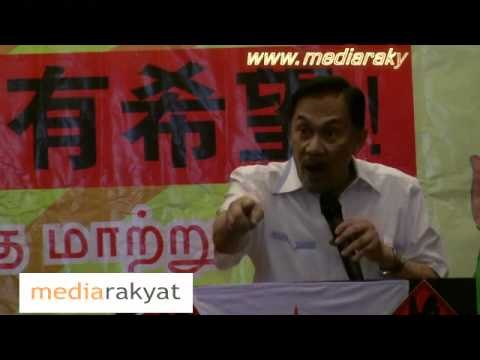 Tenang By-Election: Anwar Ibrahim 28/01/2011 (Part 1 of 2)