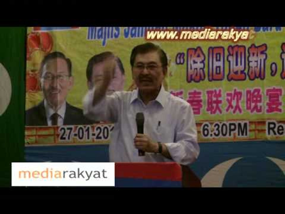 Tenang By-Election: Chua Jui Meng 27/01/2011